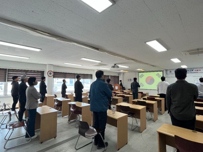 2023년 5월 9일 제대군인 위탁교육 수료식 