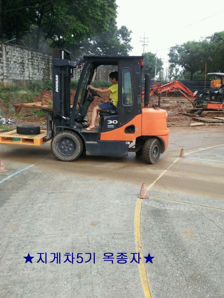 장대비에도 실습하는 모습, 멋집니다!